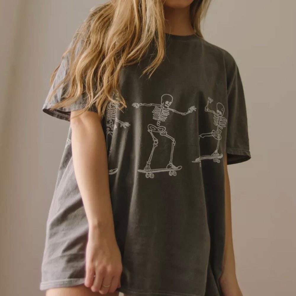Project Social T Skateboard Skeletons Tee